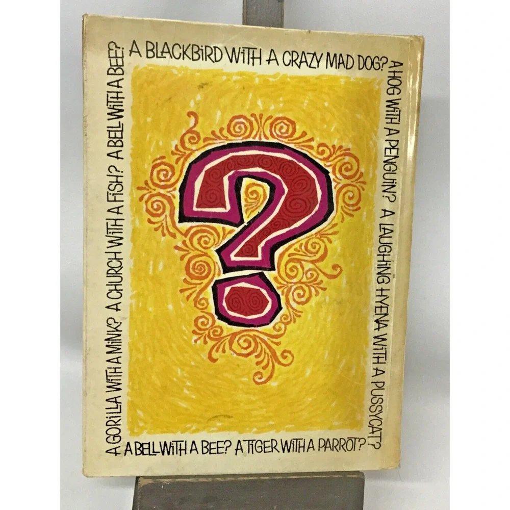 Vintage Pop-Up What Do You Get Hardcover Book Random House Movable Flaps 1960s